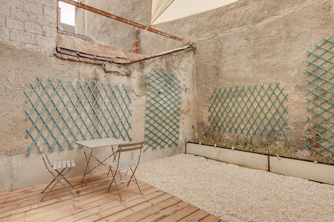 Apartament Hyper-Centre Reims- Cathedrale Avec Jolie Terrasse Zewnętrze zdjęcie